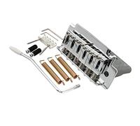 Musiclily Pro BV004 52,5 mm Puente Trémolo 2 Puntos Bloque Corto Cromado | para Guitarra Eléctrica Squier Strat