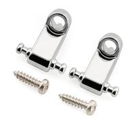 Musiclily Pro Guías de Cuerda Retenedores de Cuerda para Guitarra Eléctrica Fender American Standard Style, Cromado (Set de 2)