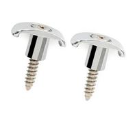 Musiclily Pro Guías de Cuerda Retenedores de Cuerda para Guitarra Eléctrica Fender American Ultra Style, Cromado (Set de 2)