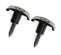 Musiclily Pro Guías de Cuerda Retenedores String Trees Negro Set de 2 | para Guitarra Eléctrica Fender American Ultra Style
