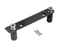 Musiclily Pro Guitarra Double Locking Tremolo Puente Soporte Bracket y M7 Pernos Set para Guitarra Eléctrica tipo Floyd Rose, Cromado