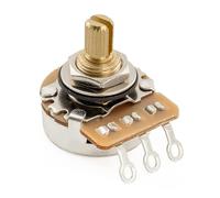 Musiclily Pro HD A1 Meg Potenciómetro Latón Short Split Shaft 1/4" Audio Taper Poti para Guitarra Eléctrica Bajo