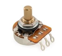 Musiclily Pro HD A1 Meg Potenciómetro Latón Solid Short Shaft 1/4" Audio Taper Poti para Guitarra Eléctrica Bajo