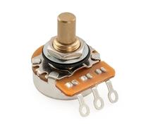 Musiclily Pro HD B500K Potenciómetro Latón Solid Short Shaft 1/4" Lineal Taper Poti para Guitarra Eléctrica Bajo