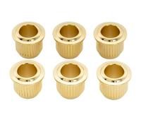 Musiclily Pro Latón Sólido 9,2mm Bushing de Clavijero para Vintage Clavijas de Afinación Guitarra Eléctrica Epiphone, Dorado (Set de 6)