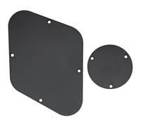 Musiclily Pro LP Cubierta y Placa para Interruptor de Palanca China Made Epiphone Les Paul Standard,1 Capa Negro