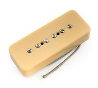 Musiclily Pro P90-BLA Alnico 5 Pastilla P90 Soapbar Single Coil Puente Pickup para Guitarra Eléctrica, Crema