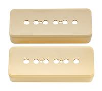 Musiclily Pro Plástico 50mm P90 Soapbar Cubierta Pastilla para Guitarra Eléctrica Import LP SG, Crema (2 Piezas)