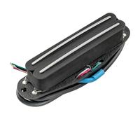 Musiclily Pro ST-DPMA Alnico 5 Rail Blade Pastilla Humbucker Formato Single Coil 9,2K para Guitarra Eléctrica tipo Strat, Negro