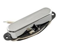 Musiclily Pro TL-50S Alnico 5 Pastilla Single Coil Mástil Pickup 8,2K para Guitarra Eléctrica tipo Tele, Cromado