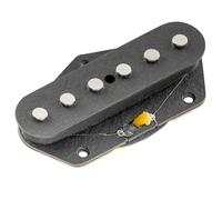 Musiclily Pro TL-50S Alnico 5 Pastilla Single Coil Puente Pickup para Guitarra Eléctrica tipo Tele, Negro