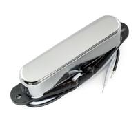 Musiclily Pro TL-60S Alnico 5 Pastilla Tele Single Coil Mástil Pickup para Guitarra Eléctrica Telecaster, Cromado
