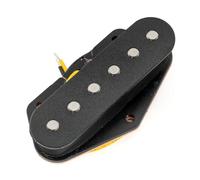 Musiclily Pro TL-60S Alnico 5 Pastilla Tele Single Coil Puente Pickup para Guitarra Eléctrica Telecaster, Negro