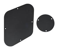 Musiclily Pro Zurdos LP Cubierta y Placa para Interruptor de Palanca China Made Epiphone Les Paul Standard,1 Capa Negro