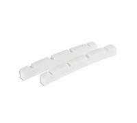 Musiclily Ranurada da Plano Cejuela Superior Cejilla de Hueso para Bajo de 4 Cuerdas 42x3,2x4,6/4,8/4,6mm (2 piezas)