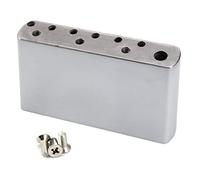 Musiclily Ultra 42mm MIM Bloque Trémolo Acero 52,5mm Espaciado de Cuerdas | para Guitarra Eléctrica MIM México Fender Standard Strat 6 Tornillos Estilo Vintage