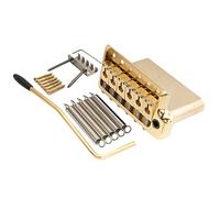 Musiclily Ultra 52.5mm Sólido Latón Completo 6 Tornillos estilo Tremolo Vibrato Strato Filo Cuchillo para Guitarra Eléctrica Style Strat, Dorado