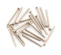 Musiclily Ultra UNC#3-48X1,1" Tornillos de Acero Inoxidable Pastilla Humbucker para Guitarra Eléctrica American, Nickel (Set de 20)