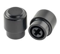 Musiclily Ultra Universal Guitarr Botones Selector 3 Posiciones Tele Switch Tips Caps para Guitarra Eléctrica Fender Squier Tele, Negro(Set de 2)