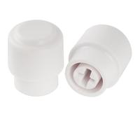 Musiclily Ultra Universal Guitarr Botones Selector 3 Posiciones Tele Switch Tips Caps para Guitarra Eléctrica Fender Squier Tele, Blanco(Set de 2)