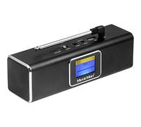 Musicman Estación de Sonido portátil con Bluetooth Dab+ Tomada de Radio FM Altavoz estéreo con función de Manos Libres Reproductor MP3 Pantalla LCD intergable con Salida AUX BT-X29