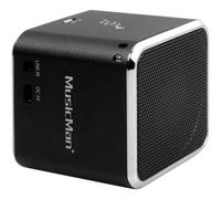MusicMan Portable Mini Bluetooth Speaker Audio Tarjeta MicroSD Soporte Compacto Altavoz móvil para teléfonos inteligentes Tabletas Laptops BT-X2 (Negro)