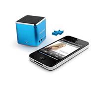MusicMan Portable Mini Bluetooth Speaker Audio Tarjeta MicroSD Soporte Compacto Altavoz móvil para teléfonos inteligentes Tabletas Laptops BT-X2 (Azul)