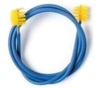 MusicNomad Cepillo de limpieza de serpiente de trombón premium, sin vinilo, impermeable, se desenrolla recto (112 cm) (MN762)