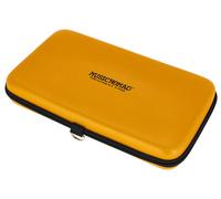 MusicNomad MN684 Caja de almacenamiento de archivos de tuerca con cepillo de limpieza