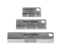 MusicNomad U-File MN813 - Nivelador de traste individual, paquete de 3