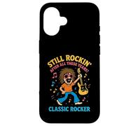 Músico amante de la música rock clásico 1970s 1980s 1990s Para hombres Carcasa para iPhone 16