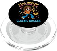 Músico amante de la música rock clásico 1970s 1980s 1990s Para hombres PopSockets PopGrip para MagSafe