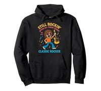 Músico amante de la música rock clásico 1970s 1980s 1990s Para hombres Sudadera con Capucha