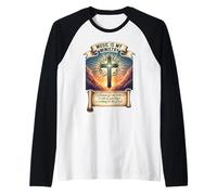 Músico Cristiano La música es mi Ministerio Maestro Jesucristo Camiseta Manga Raglan