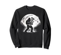 Músico de Jazz Que Toca la Tuba y es un pie Grande Sudadera