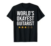Músico Divertido Guitarrista más Bueno del Mundo Camiseta