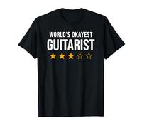 Músico Divertido Guitarrista más Bueno del Mundo Camiseta