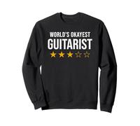Músico Divertido Guitarrista más Bueno del Mundo Sudadera