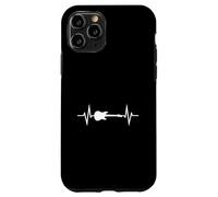 Músico Instrumento Guitarra Eléctrica Latido Del Corazón Carcasa para iPhone 11 Pro