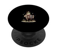 Músico Rana Jugador Dapper Sapo Divertido PopSockets PopGrip Adhesivo