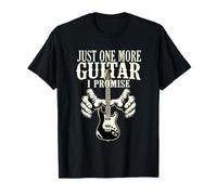 Músico sarcástico Solo Una Guitarra Más Lo Prometo Camiseta