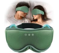 MUSICOZY Audífonos para dormir, 100 % opacos, de algodón orgánico 3D de bambú para viajes y sueño reparador, trabajo por turnos, auriculares Bluetooth 5.4 para dormir, regalo para personas que duermen