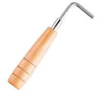 Musiin 4mm Truss Rod Wrench, Repair Tool with Wood Handle compatible with Acoustic Electric Guitar Truss Rod Adjustment
