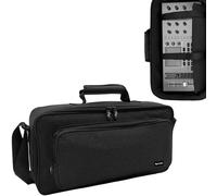 Musiin Bolsa mezcladora de estudio compatible con Nektar Panorama CS12, Hercules DJControl Mix Interior ultra acolchado con compartimentos organizados, accesorios, a prueba de arañazos, ideal para