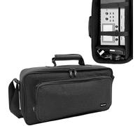 Musiin Bolsa para Pedales multiefectos de Guitarra Compatible con Boss GX-10 y DJControl Mix Ultra. Compartimentos organizados para Cables de alimentación y Accesorios. Resistente a arañazos.