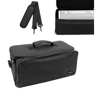 Musiin Bolsa portátil para altavoz Bluetooth compatible con Sony ULT Field 5/3, acolchado interior suave y ajustado, bolsillo frontal con cremallera para accesorios, correa de hombro desmontable
