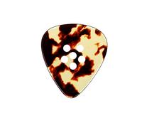 Musiin Custom Premium Guitar Pick Hand-Made Clear Tone pick for Electric Guitar Bass for Funk Jazz Blues Music (Tortie)