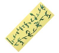 Musiin Electric Guitar fretboard Marker Inlay Tree of Life Sticker Decal(Green Shells)