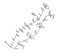 Musiin Electric Guitar fretboard Marker Inlay Tree of Life Sticker Decal(Silver)
