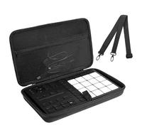 Musiin Estuche de viaje rígido de terciopelo premium compatible con el estuche Native Instruments Maschine Mikro MK3, controlador de batería y dispositivo analógico.